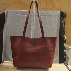 Longchamp Leather Tote Bag